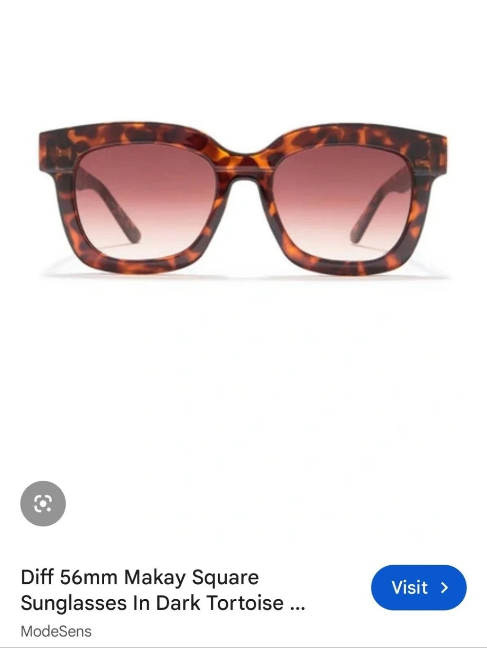 Diff Eyewear stylish tortoiseshell